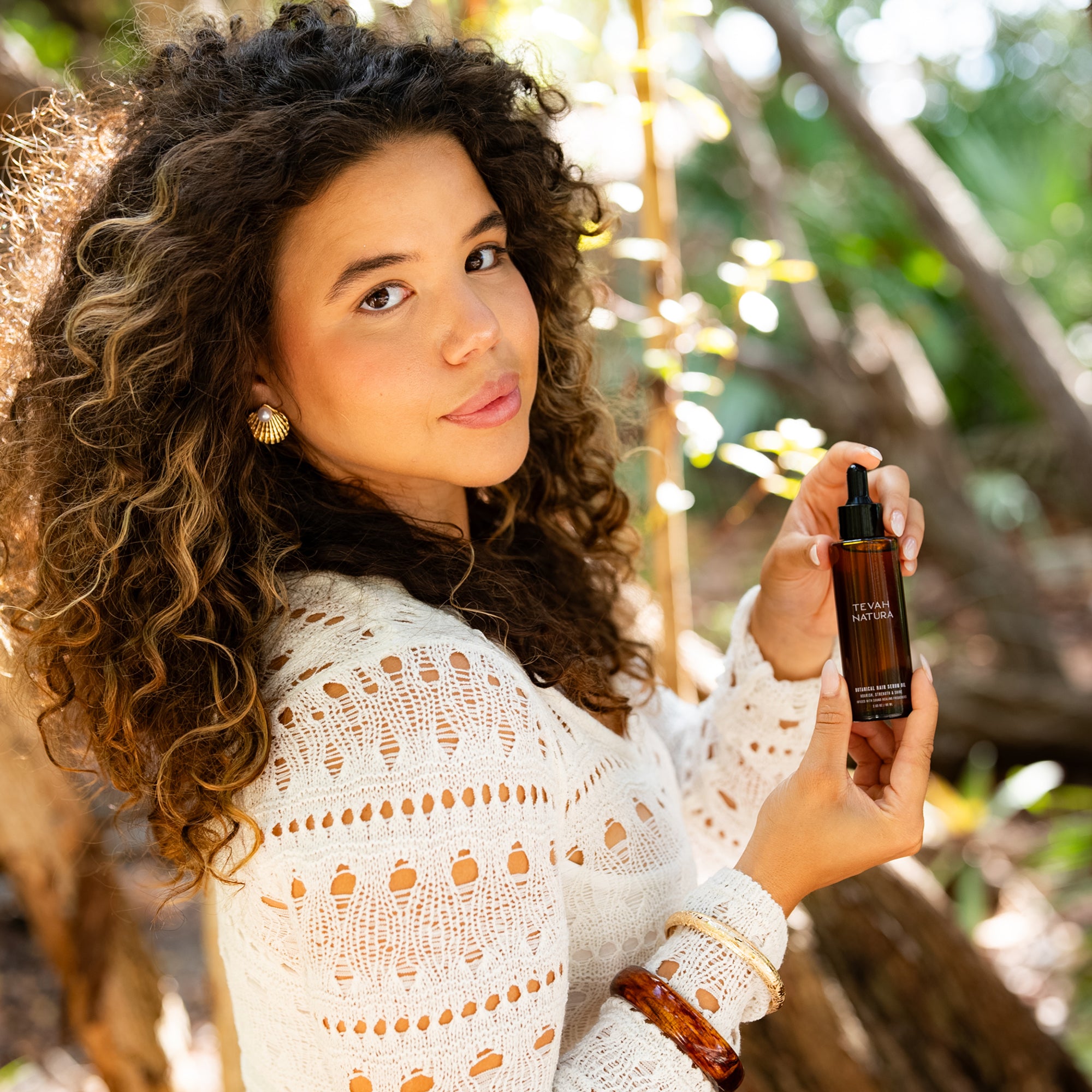 Tevah Natura Restorative Hair Serum | Nourish, Strengthen & Shine
