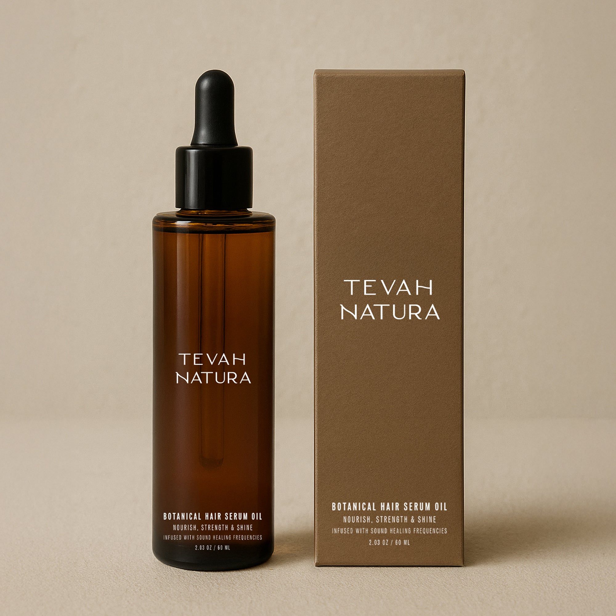 Tevah Natura Restorative Hair Serum | Nourish, Strengthen & Shine